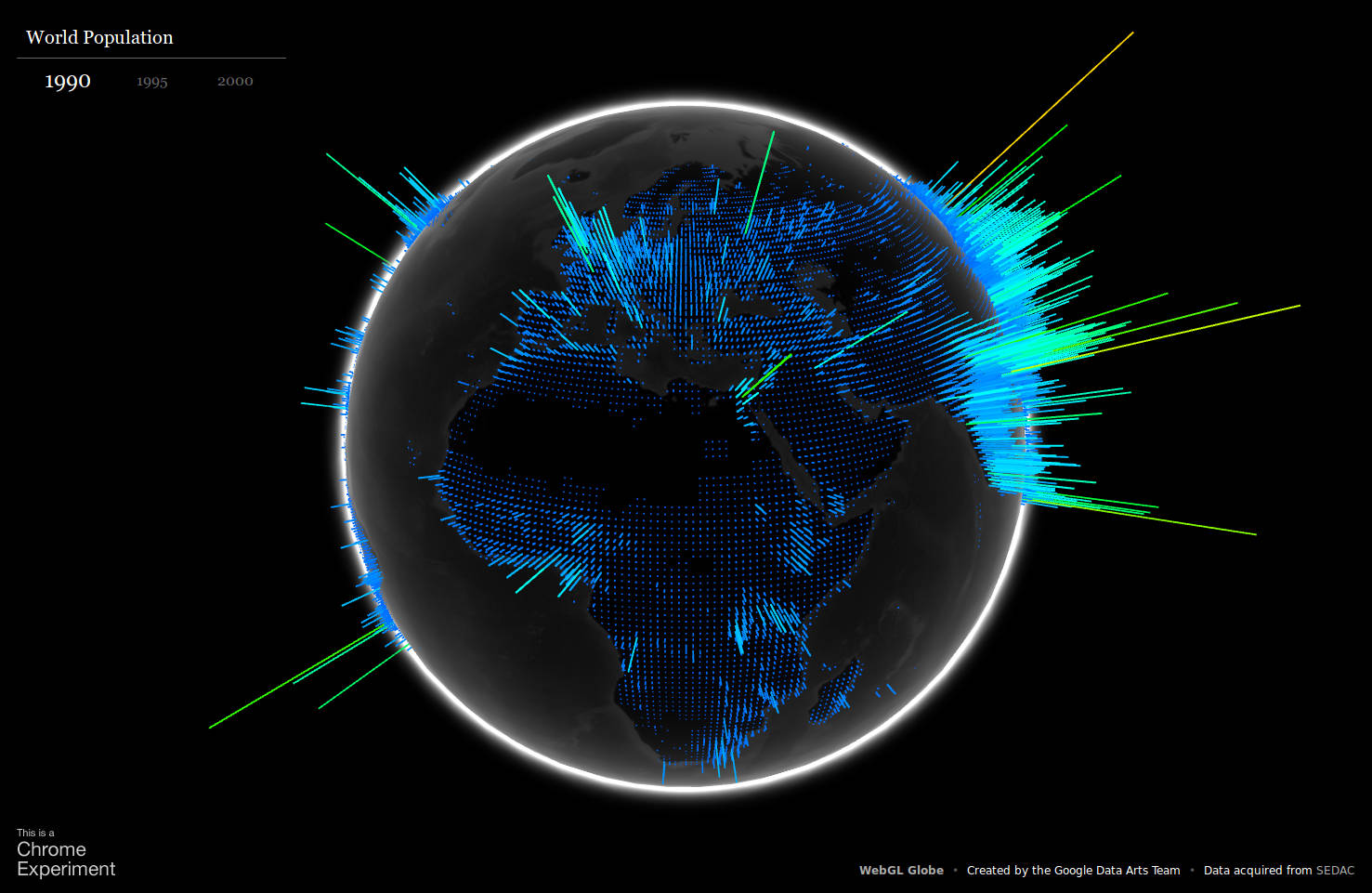 Google Experiment: Globe