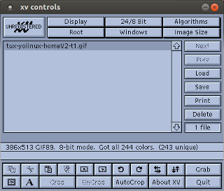 xv: image viewer interface controls