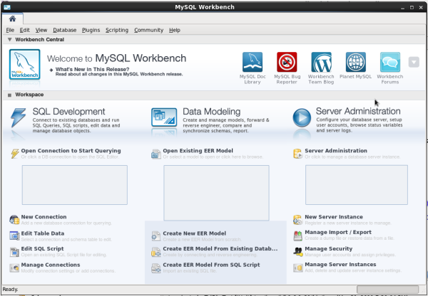 cannot start ssh tunnel manager mysql workbench