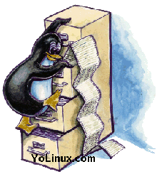 YoLinux.com Tux database image